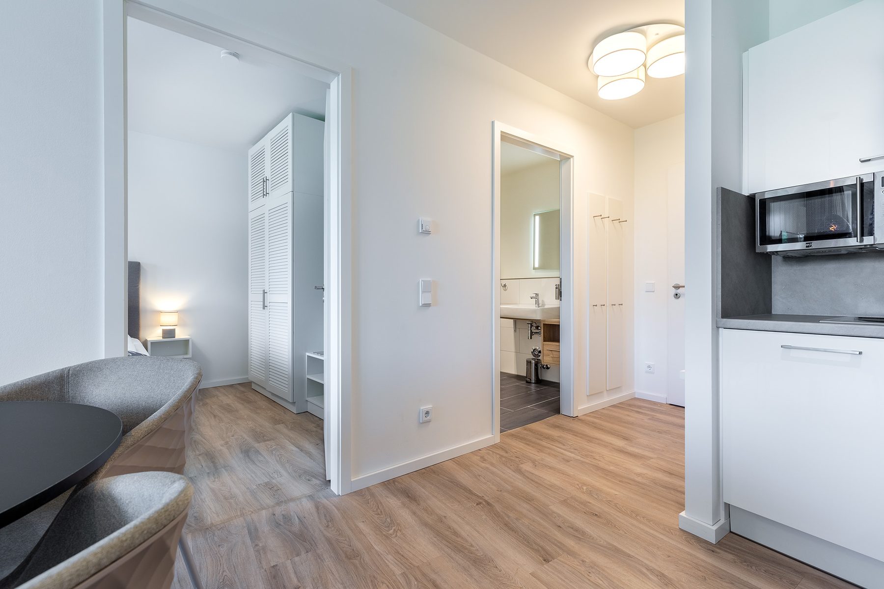 Schlafzimmer der Ferienwohnung