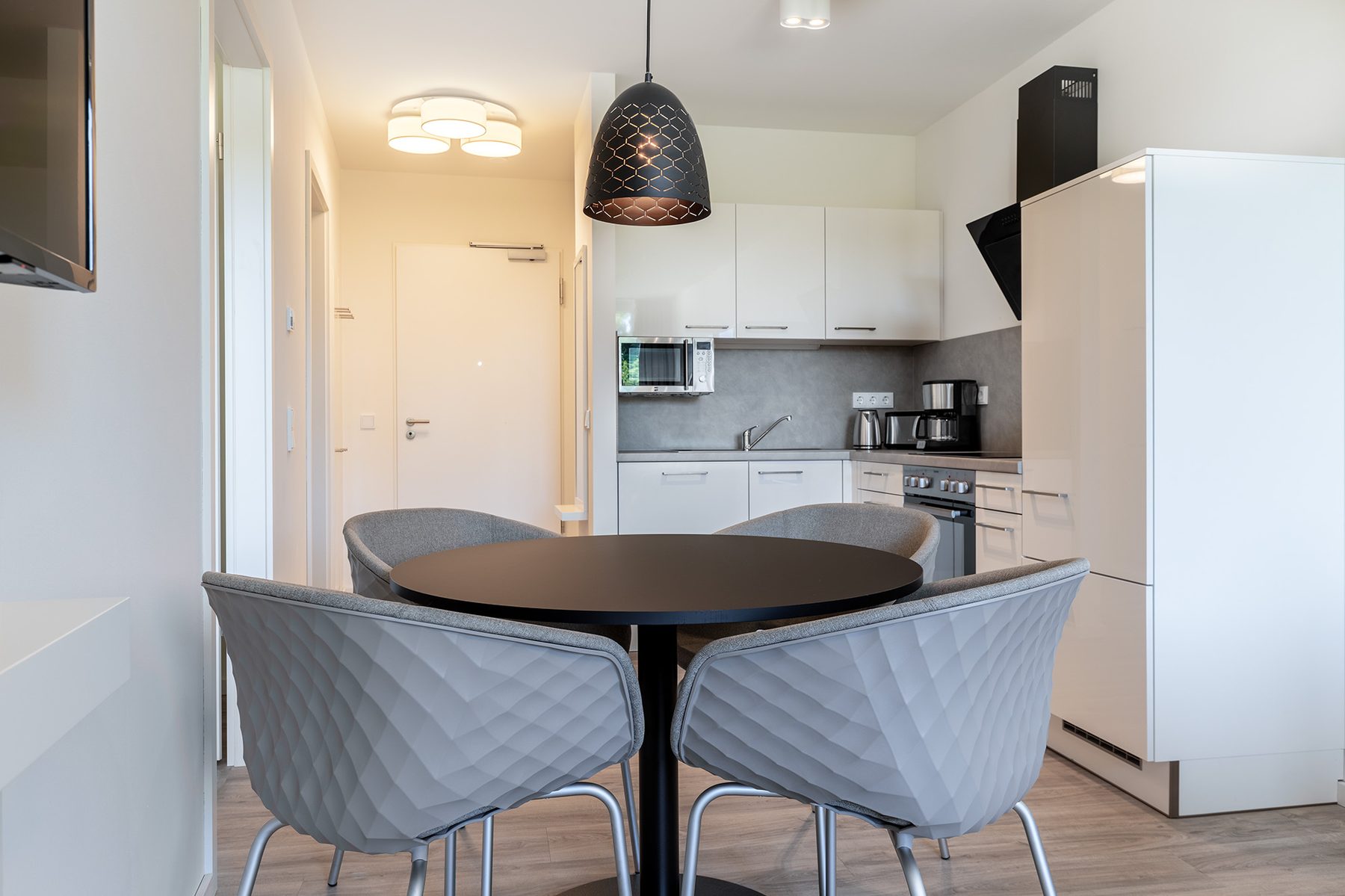 Küche der Ferienwohnung